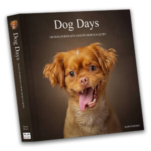 Dog Days 100 Dog Portraits and Humorous Quips by Karen Riches